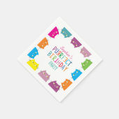 ぴったり誕生日パーティー スタンダードカクテルナプキン (角)