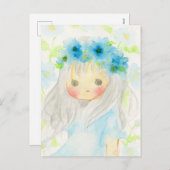 ぴゅあ シーズンポストカード (正面/裏面)