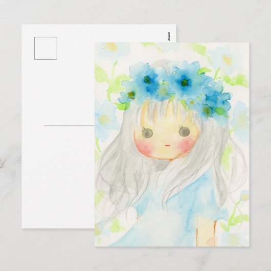 ぴゅあ シーズンポストカード (正面/裏面)