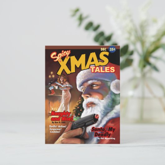 ぴりっとするクリスマスの物語の郵便はがき シーズンポストカード (スタンド正面)