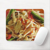 ぴりっとするパパイヤサラダ[ソムTam]…タイのラオス人の食糧 マウスパッド (マウス)