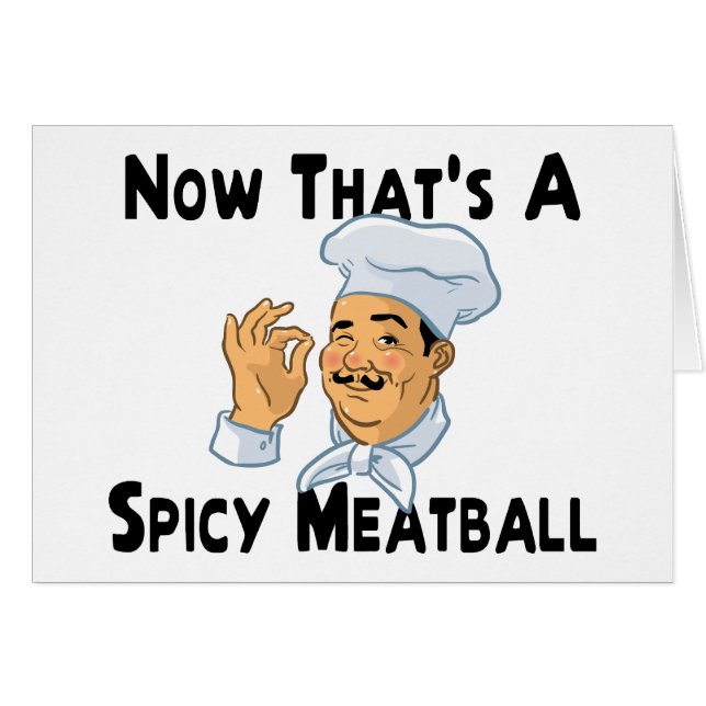 ぴりっとするミートボール (正面横)