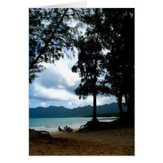 ふいごのビーチの午後