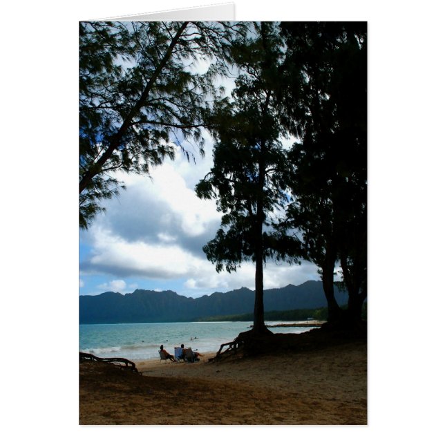 ふいごのビーチの午後 (正面)