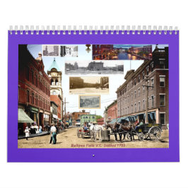 ふいごの滝の歴史のカスタムによって印刷されるカレンダー カレンダー