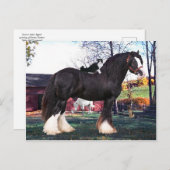 「ふかい乗り換え」はがき ポストカード (正面/裏面)