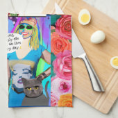 ふきんタオル キッチンタオル (四つ折り)