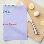 ふきん-ひどくしている女性か。 キッチンタオル (四つ折り)