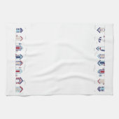 ふきん-ビーチ小屋 キッチンタオル (横)