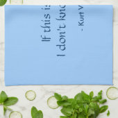 ふきん- Vonnegutはこれ素晴らしいです キッチンタオル (折り畳み)