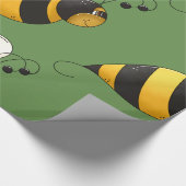 ふくよかな蜂の光沢のある包装紙 ラッピングペーパー (角)