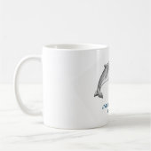 ふくらはぎの愛らしいポルポイズのお父さん コーヒーマグカップ (左)