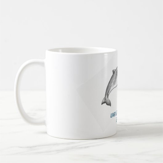 ふくらはぎの愛らしいポルポイズのお父さん コーヒーマグカップ (左)