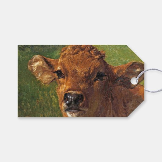 ふくらはぎの頭（Rosa Bonheur著） ギフトタグ (正面(横))