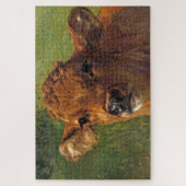 ふくらはぎの頭(Rosa Bonheur著) ジグソーパズル (縦)