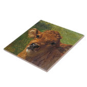 ふくらはぎの頭（Rosa Bonheur著） タイル (側面)