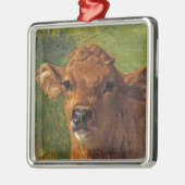 ふくらはぎの頭（Rosa Bonheur著） メタルオーナメント (左)