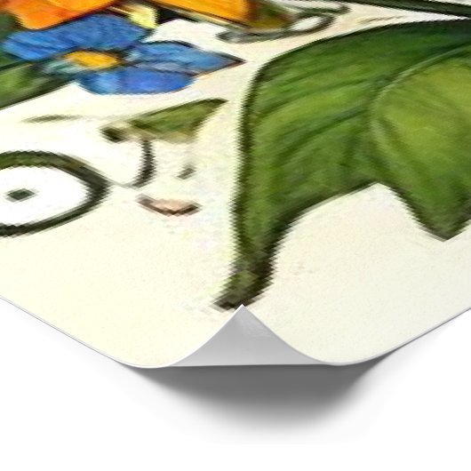 ふくらはぎ鮮やかと蝶の不思議の国 ポスター