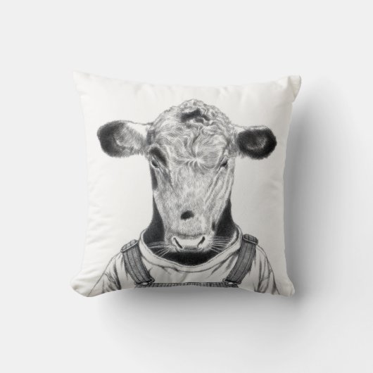 ふくらはぎ（雪） クッション (正面)