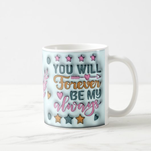 ふくらんだ結婚式 コーヒーマグカップ (右)