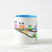 「ふくろうが今」コーヒーマグ マグカップ (中央)