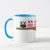 「ふくろうが今」コーヒーマグ マグカップ (左)