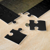 ふくろうが家から覗き込む ジグソーパズル (側面)