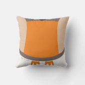 ふくろおもしろいの枕 クッション (裏面)