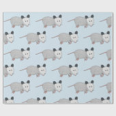 ふくろねずみの驚き ラッピングペーパー (フラット)