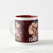 ふくろねずみはマグのコピーに風味を付けます ツートーンマグカップ (正面左)