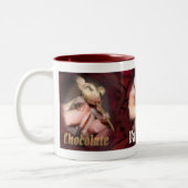 ふくろねずみはマグのコピーに風味を付けます ツートーンマグカップ (左)