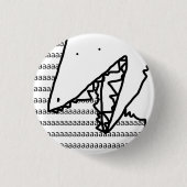 ふくろねずみボタンをしかし実際に大声で叫びます 缶バッジ (正面)