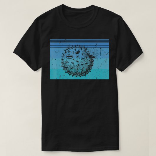 ふぐおもしろいの衣装ふぐクール好き男たち Tシャツ (デザイン正面)