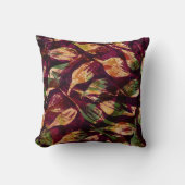 ふさのSedgeの種の水彩画のプリント クッション (正面)