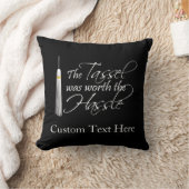 ふさは口論の価値がありました クッション (ブランケット)