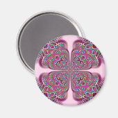 ふさピンクの花 マグネット (正面/裏面)