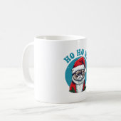 ふざけたおこったサンタ猫 コーヒーマグカップ (正面左)