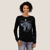 ふざけたロシアンブルーの猫 - これが私の飼い主 トライブレンドＴシャツ (正面全体)