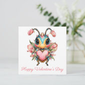 ふしぎなバレンタインデーのむしハート カード (スタンド正面)