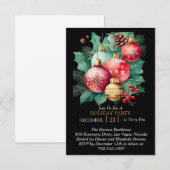 ふしぎな冬のワンダーランド: あなただけの招待状 招待状 (正面/裏面)