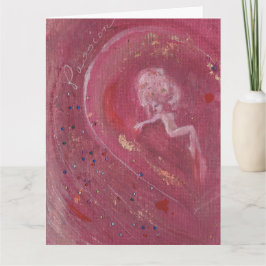 ふしぎな妖精のグリーティングカード カード