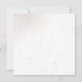 ふしぎな妖精の庭のベビー招待状カード 招待状 (裏面)