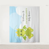 ふしぎな少年ドラゴンのベビーシャワー タペストリー (正面)