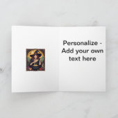 ふしぎな魔法の蜘蛛のいる魔女 シーズンカード (内部)