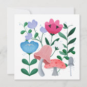 ふしぎの庭園 招待状 (正面)