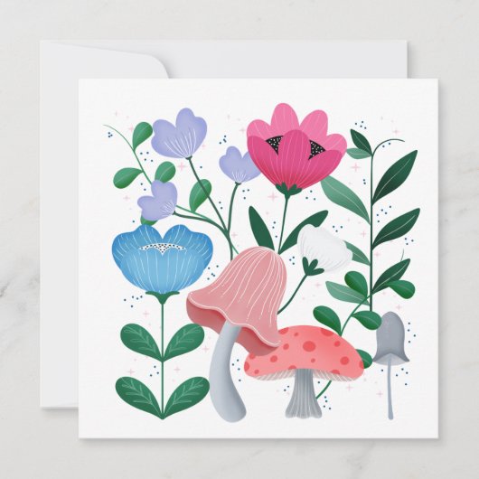 ふしぎの庭園 招待状 (正面)