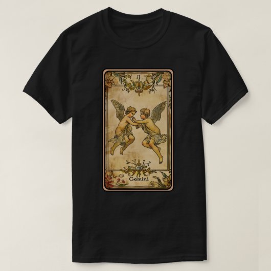 ふたご座のサイン Tシャツ (デザイン正面)