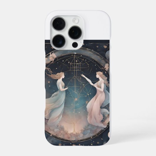 ふたご座の星座 iPhoneケース (裏面)