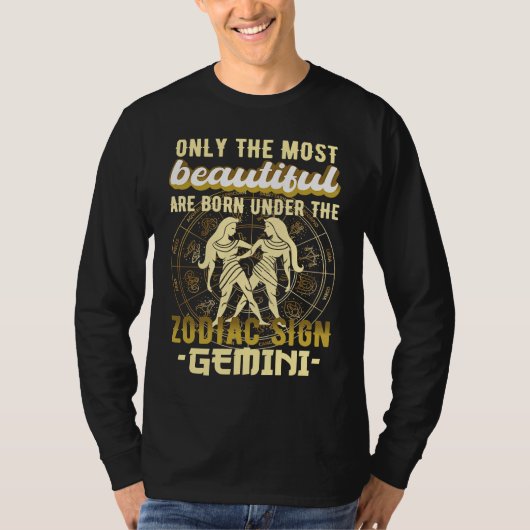 ふたご座 占星術 Tシャツ (正面)