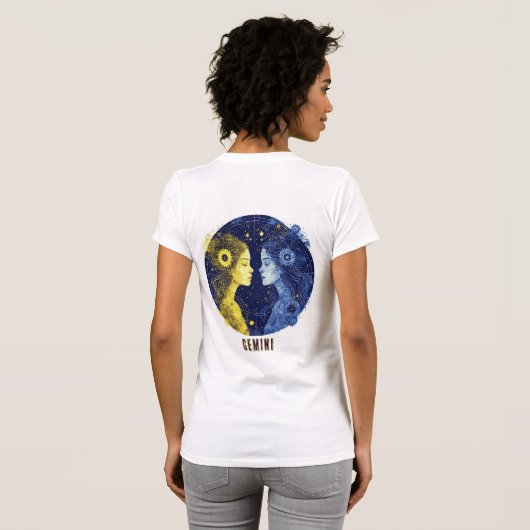 ふたご座 Tシャツ (裏面フル)